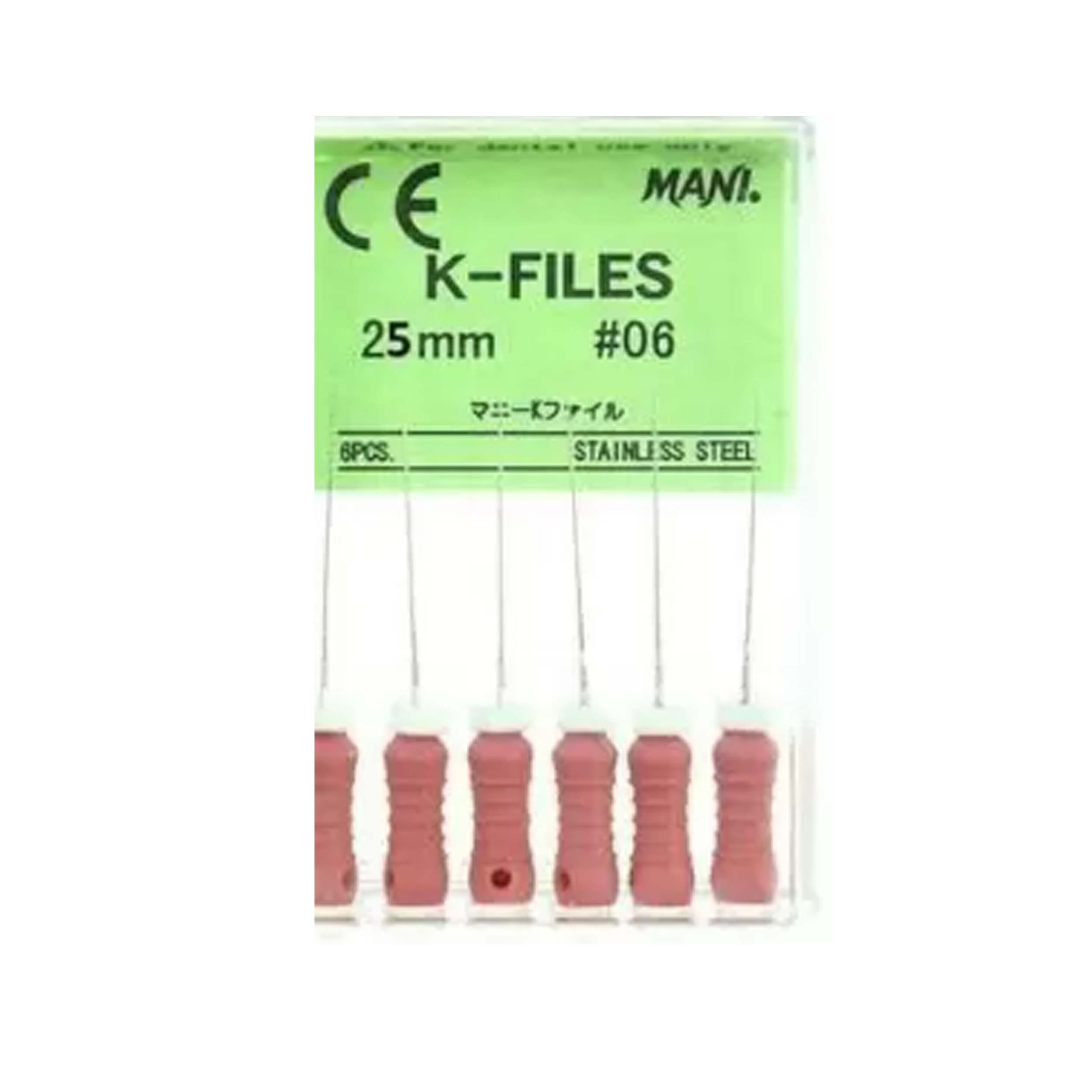 Mani K-File 21mm 6 No. (PACK OF 6)